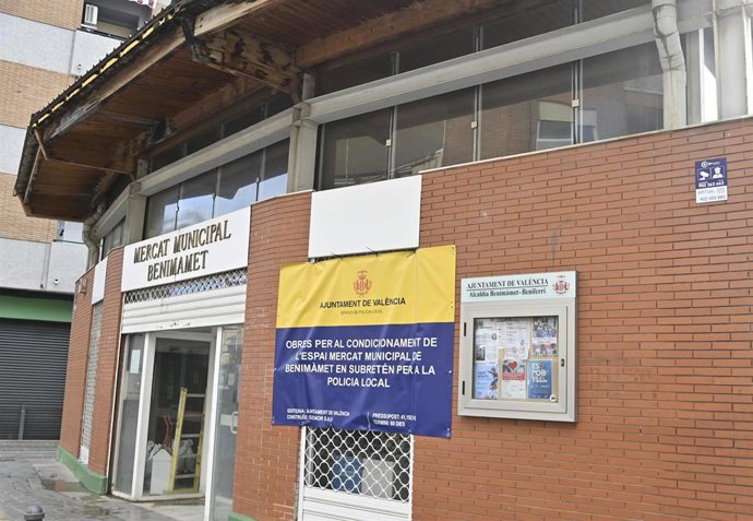 Obras del nuevo sub-retén de Policía Local en Benimàmet