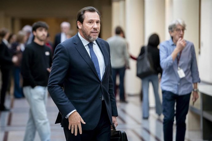 El ministro de Transportes y Movilidad Sostenible, Óscar Puente, en una foto de archivo.