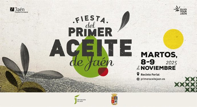 Cartel de la XII Fiesta Anual del Primer Aceite