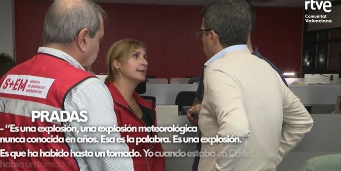 Imatge del documental de RTVE 'Cecopi: les hores critiques'.