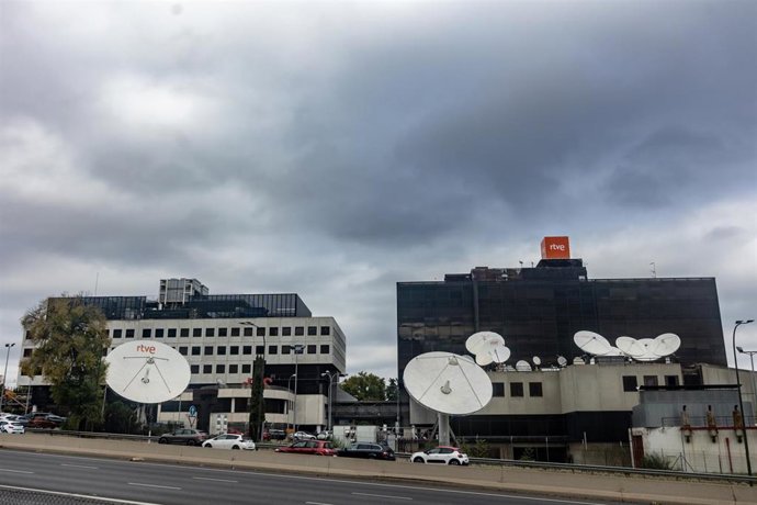 Archivo - Sede de RTVE en Torrespaña, a 24 de octubre de 2024, en Madrid (España). El Boletín Oficial del Estado (BOE) publicó ayer, 23 de octubre, el real decreto aprobado por el Gobierno para renovar de manera urgente el Consejo de Administración de RTV