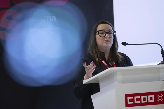 Archivo - Rosa Mantecón, secretaria general de CCOO 