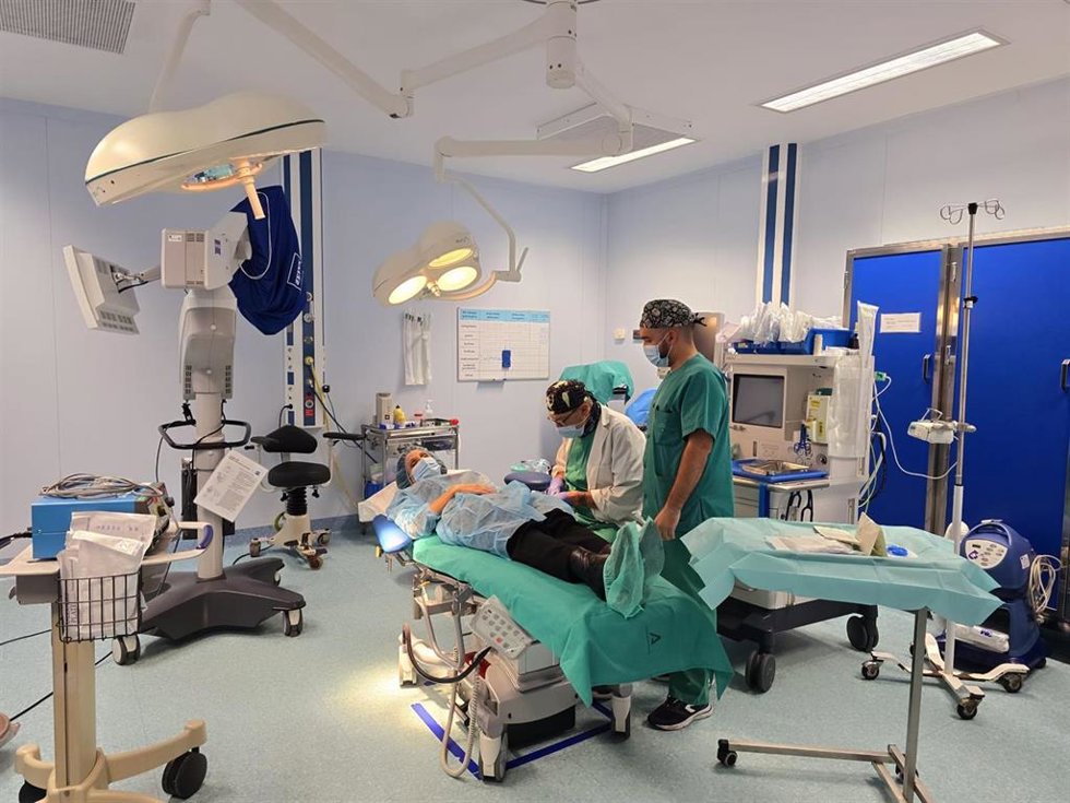 Archivo - Quirófano de Cirugía Menor en el Hospital Punta Europa de Algeciras.