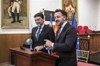 Barcala y Ruz pedirán una reunión con el nuevo presidente de CEV Alicante para abordar "retos conjuntos"