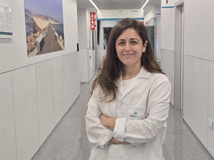 Marta Pilar de Villar Castilla, nutricionista del Hospital Quirónsalud Campo de Gibraltar.