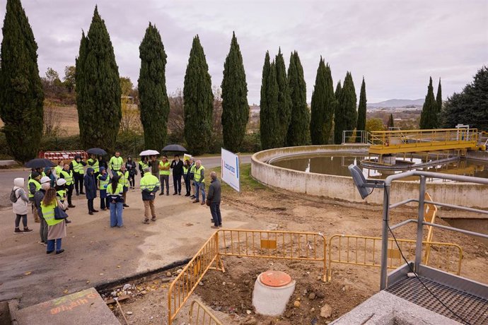 Visita a a las instalaciones de la Estación Depuradora de Aguas Residuales (EDAR) de Estella.