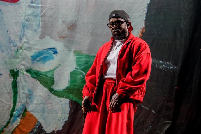 Archivo - El rapero Kendrick Lamar actúa durante el Primavera Sound, en la Ciudad del Rock, sede del Primavera Sound Madrid 2023, a 9 de junio de 2023, en Arganda del Rey, Madrid (España). Este festival de música internacional ha tenido por primera vez do