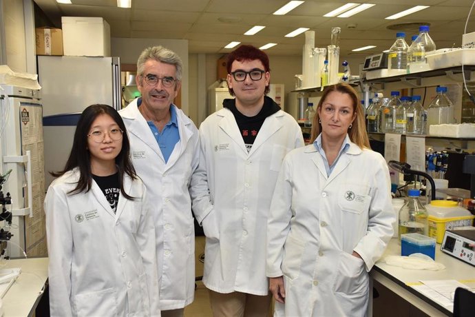 Imagen de los investigadores.