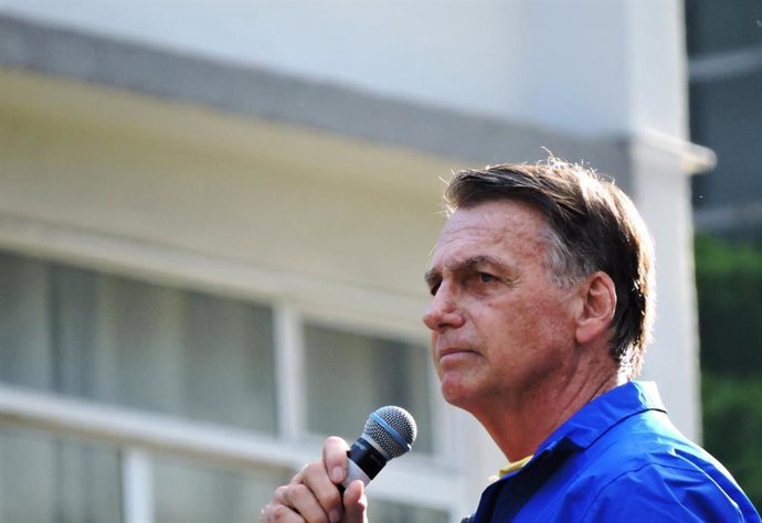 Archivo - Jair Bolsonaro.  