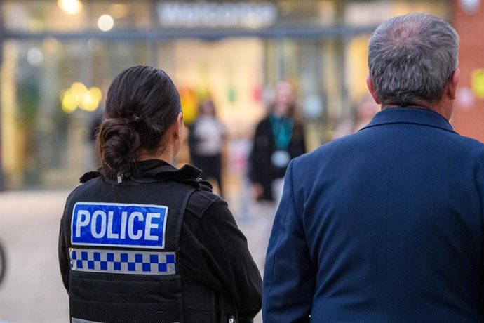 Imagen de archivo de la Policía de Reino Unido.