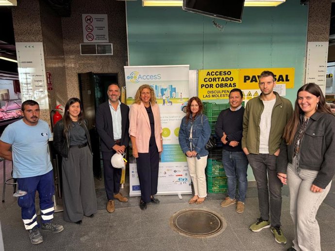 El Ayuntamiento de Murcia ha iniciado esta semana la sensorización del entorno del Mercado de Verónicas, en el marco del proyecto europeo ACCESS