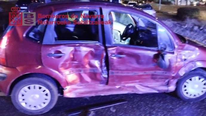 Imagen del turismo implicado en el accidente.