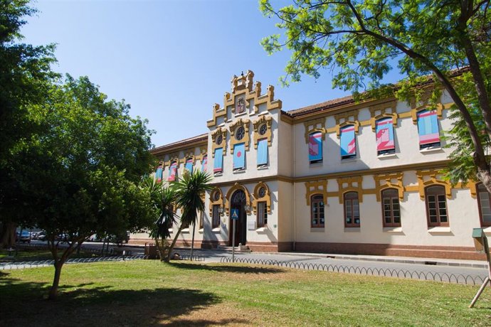 Fachada del Centro Cultural La Térmica de la Diputación de Málaga.