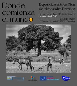 Espacio Joven acoge la exposición fotográfica 'Donde comienza el mundo' de Alessandro Ramires