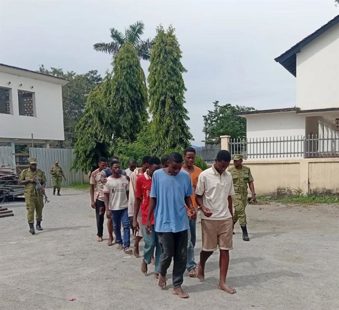 Detenidos tras las protestas en Tanzania después de las elecciones presidenciales de octubre de 2025