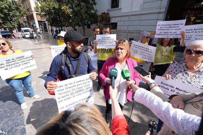 La concejala del PSOE en el Ayuntamiento de Granada, Nuria Gutiérrez.
