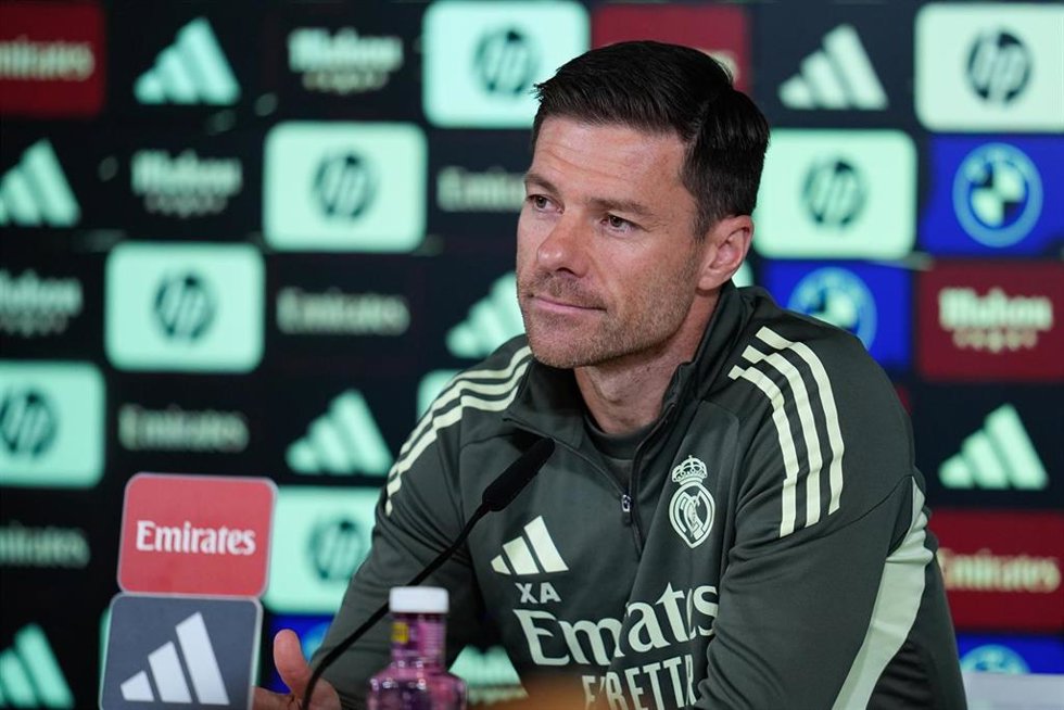 Xabi Alonso, entrenador del Real Madrid.