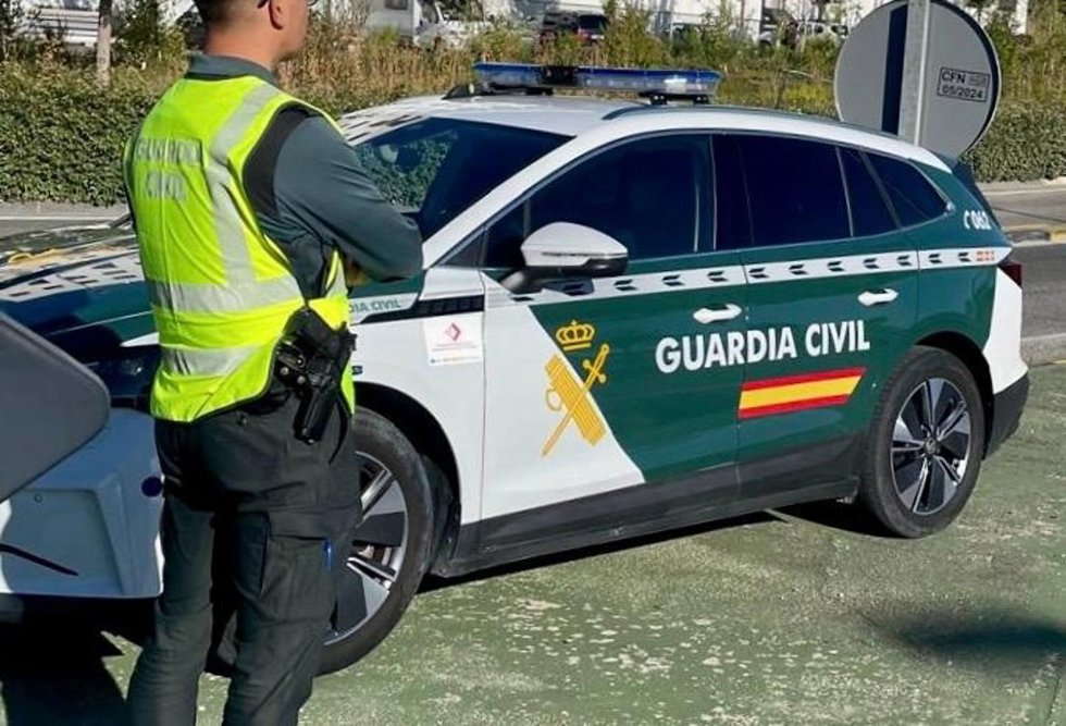 Un agente de la Guardia Civil.