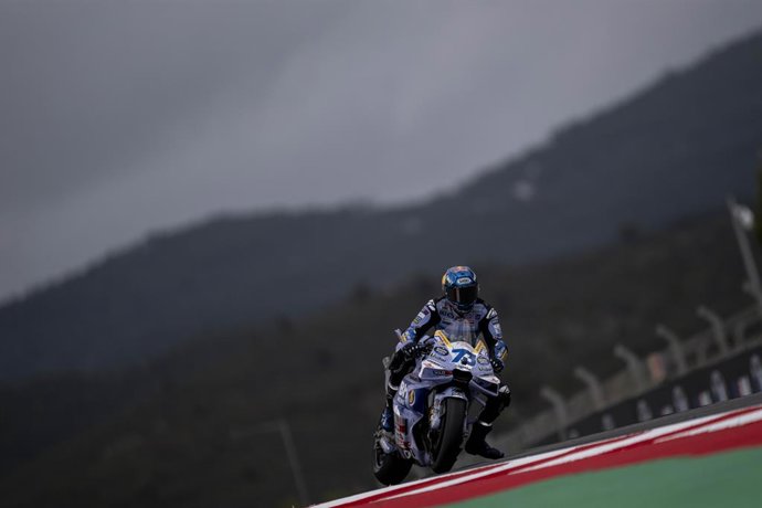 73 MARQUEZ Alex (spa), Gresini Racing MotoGP, Ducati Desmosedici GP24, action during the 2025 MotoGP Qatar Airways Grand Prix of Portugal on Autódromo Internacional do Algarve from November 07 to 09, in Portimao, Portugal - Photo Studio Milagro / DPPI