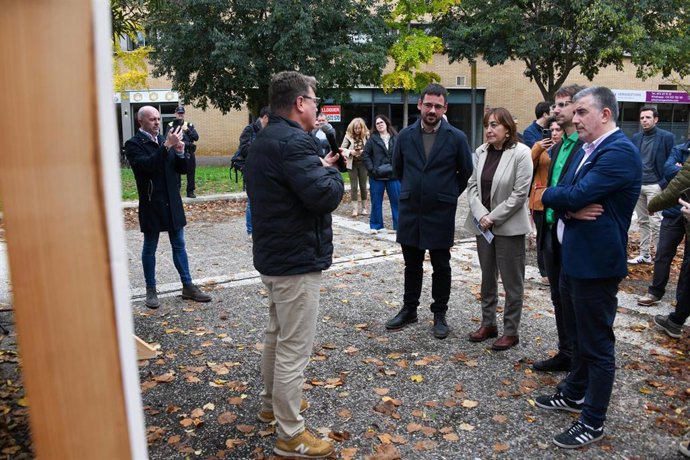 Acto de presentación de las mejoras del BRCAT con la consellera Sílvia Paneque