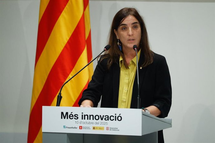 La consellera de Investigación y Universidades, Núria Montserrat (Archivo)