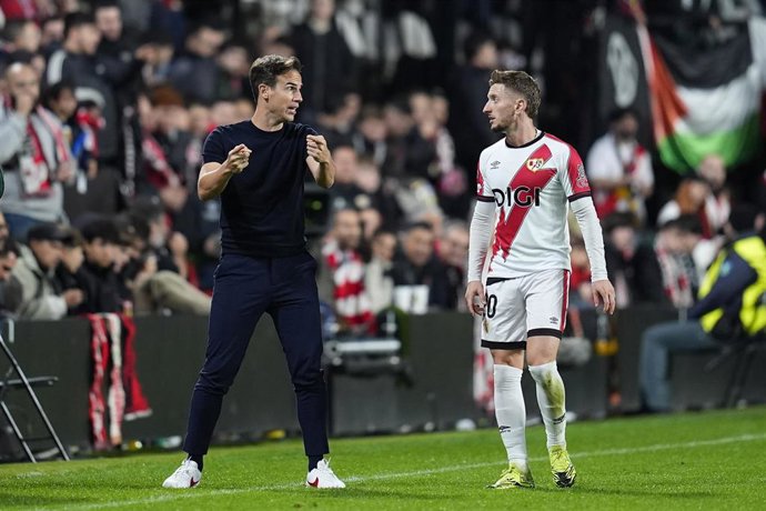 Iñigo Perez, Ivan Balliu, Rayo Vallecano - KKS Lech Poznan