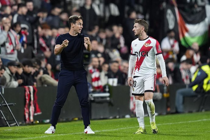 Iñigo Perez, Ivan Balliu, Rayo Vallecano - KKS Lech Poznan