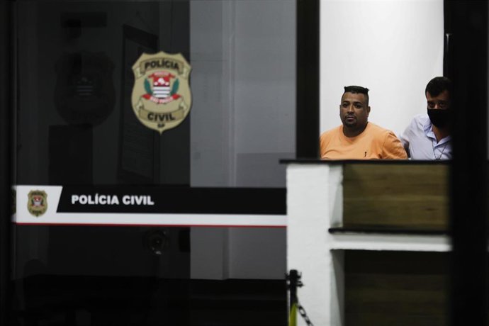 Archivo - Imagen de la detención de Vinicius Henrique Silva De Oliveira, "El Sepulturero", uno de los principales sicarios del Primer Comando de la Capital 