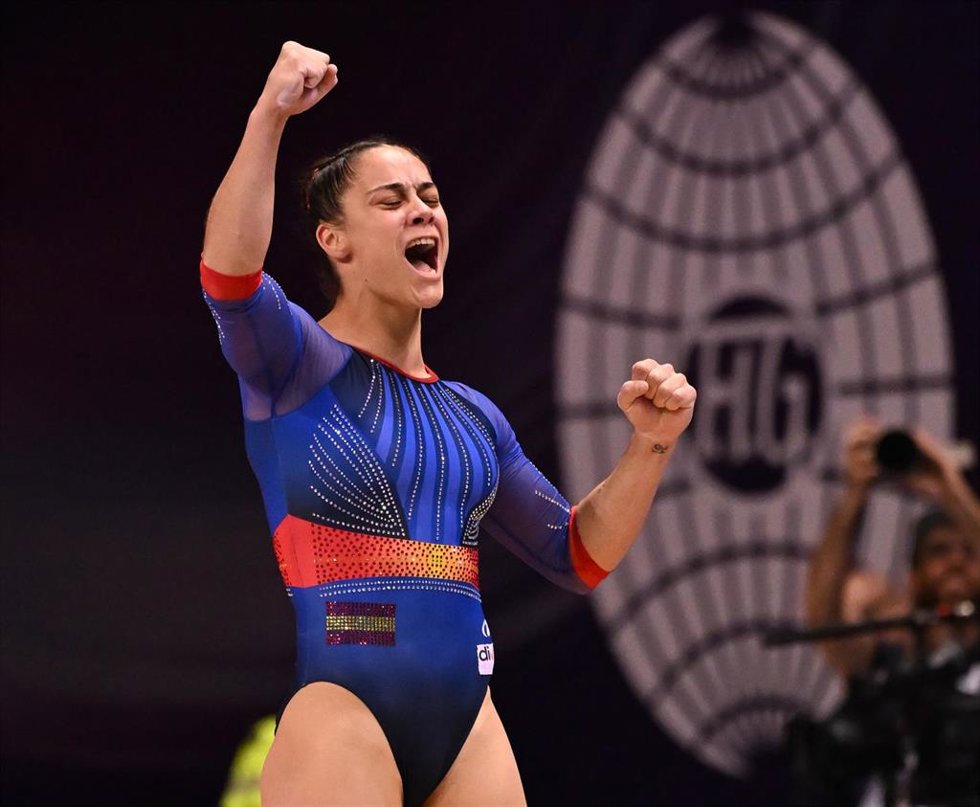 La española Melania Rodríguez, repite como campeona del mundo de DMT en Pamplona