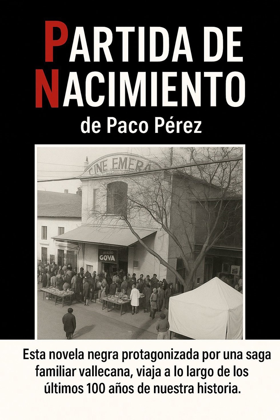 El exconcejal Paco Pérez presenta su 4 novela, 'Partida de nacimiento', un thriller con Vallecas como protagonista