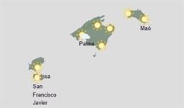 El tiempo hoy, domingo 9 de noviembre, en Baleares