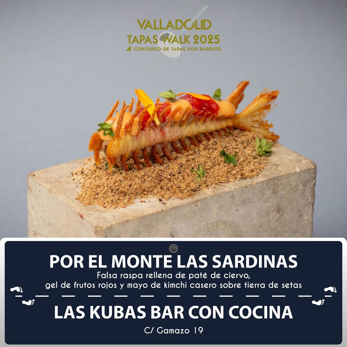 Las Kubas Bar gana el cuarto concurso Valladolid Tapas Walk 2025