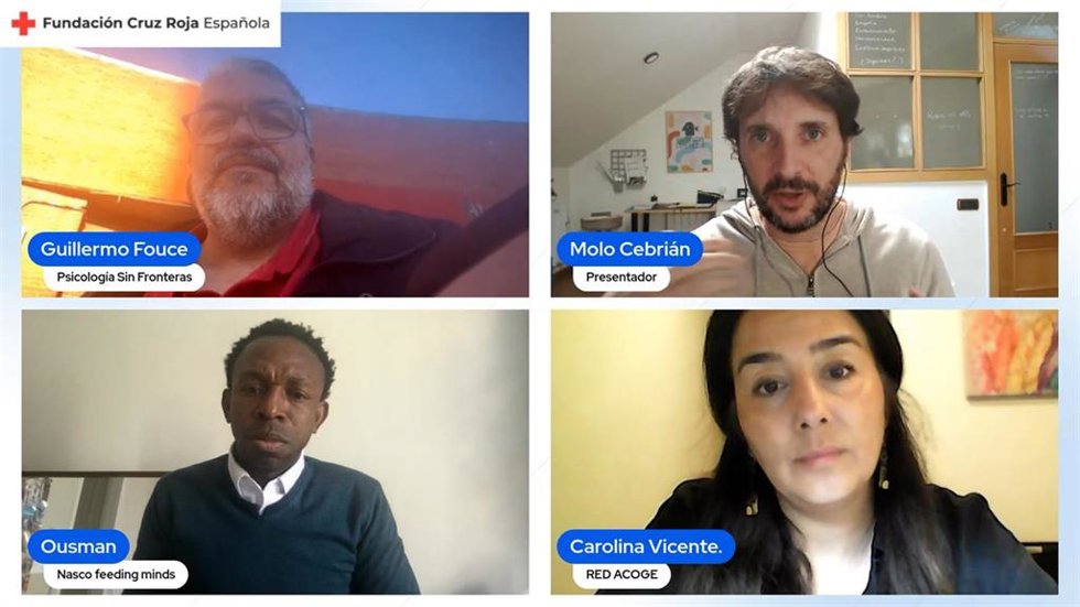 Participantes en la jornada de Cruz Roja.