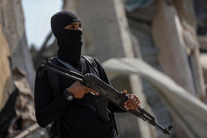 Miembro de las Brigadas Al Qassam.