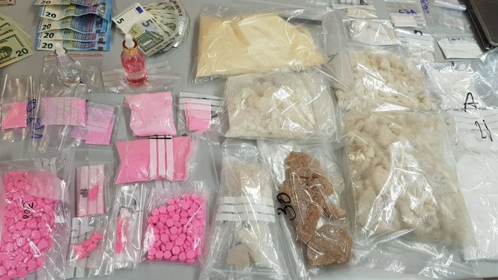 Droga incautada por los Mossos d'Esquadra