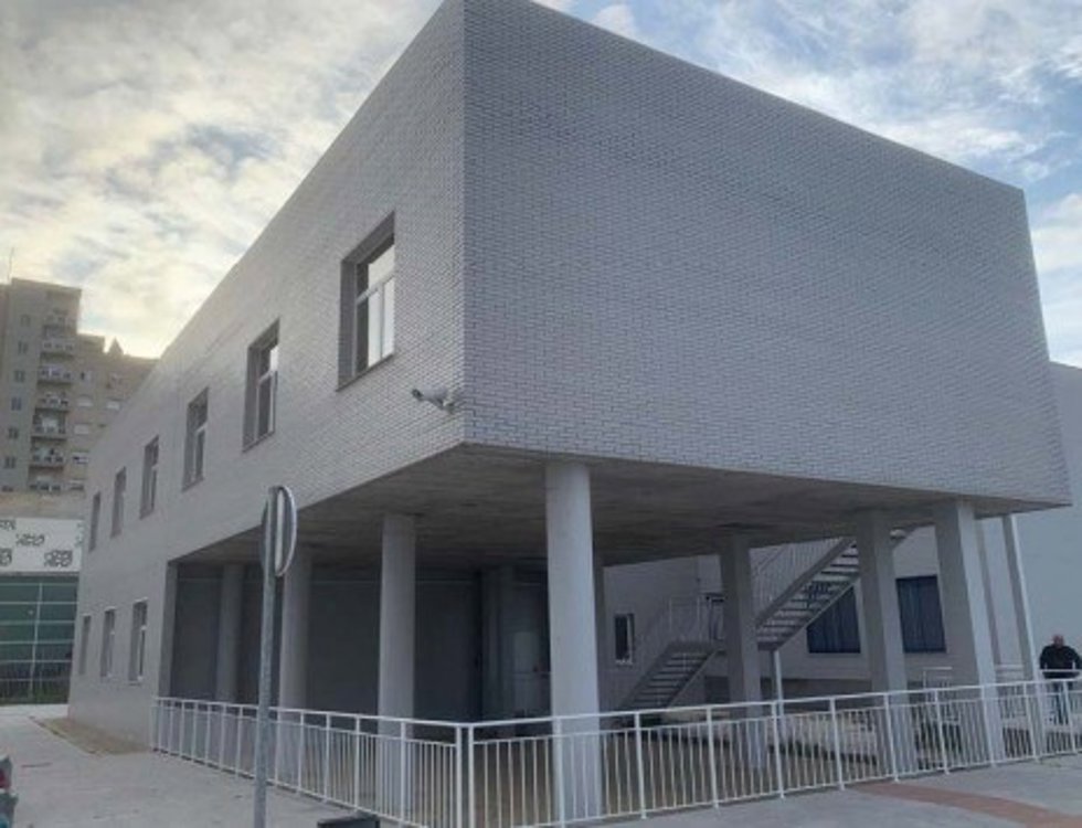 Pabellón docente de la Universidad de Sevilla en el Hospital de Valme.