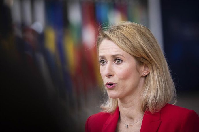 La alta representante de la UE para Asuntos Exteriores, Kaja Kallas