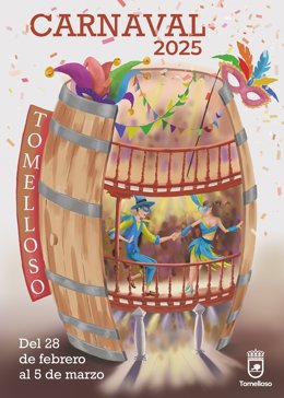 Archivo - Cartel del Carnaval de Tomelloso.