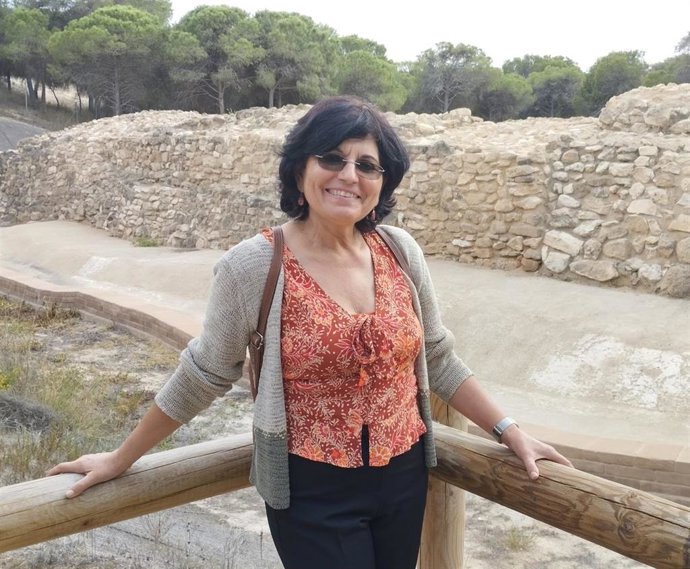 La escritora lorquina María Jesús Caro