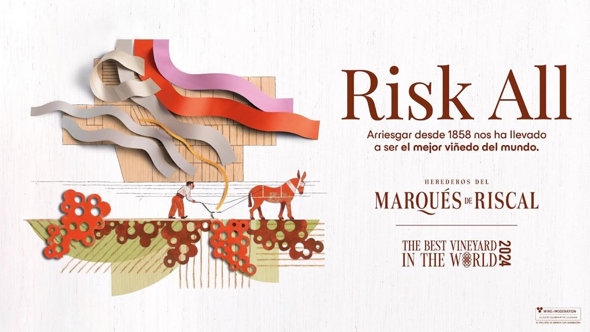 Marqués de Riscal se alza con el premio a la Mejor Campaña de Marketing Nacional en los IWC por RISK ALL