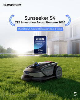 CES Innovation Award Honoree 2026 -- Sunseeker S4