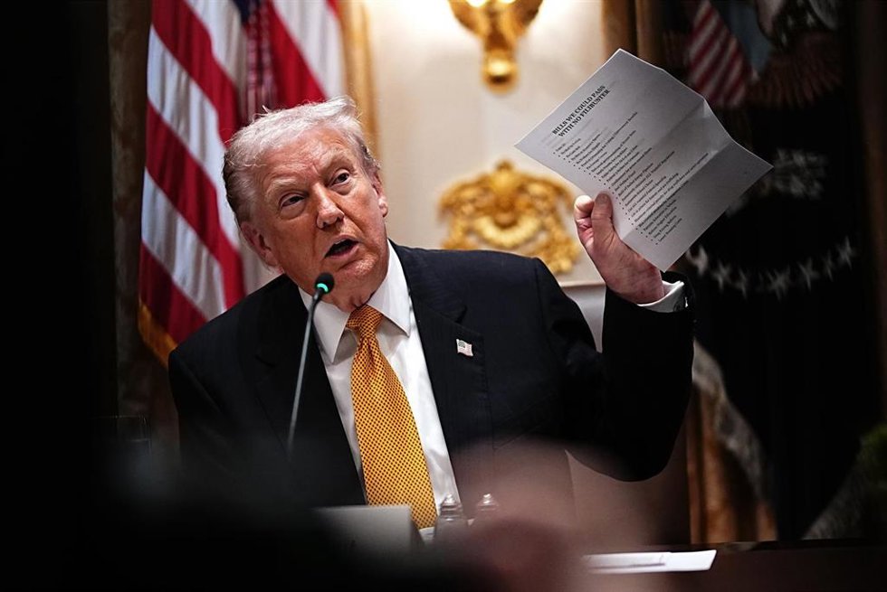 El presidente de Estados Unidos, Donald Trump 