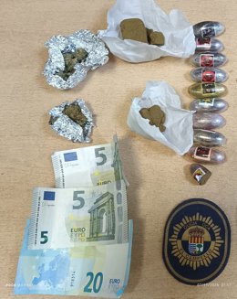 Droga intervinguda durant el control policial