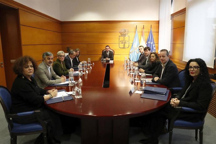 Reunión del Consejo de Gobierno en Asturias.
