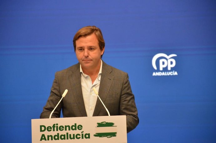 El secretario general del PP-A, Antonio Repullo, en una imagen de archivo.