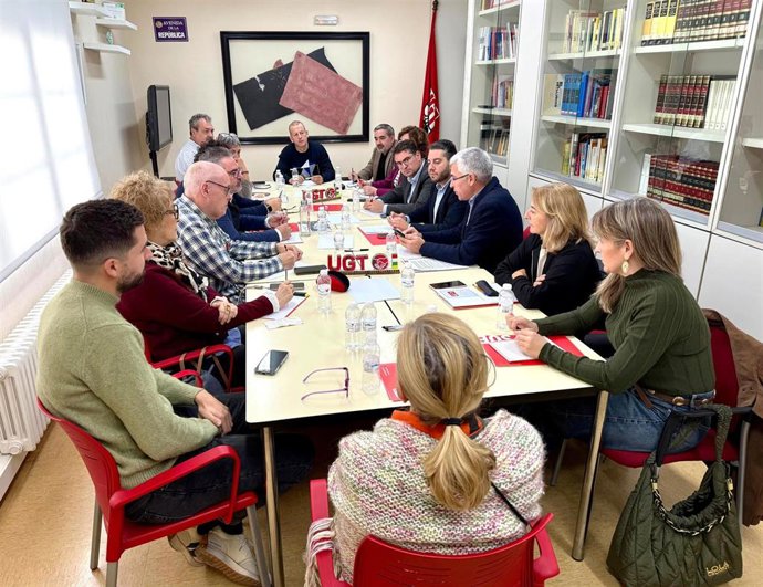 Reunión PSOE-UGT sobre los Presupuestos de La Rioja 2026