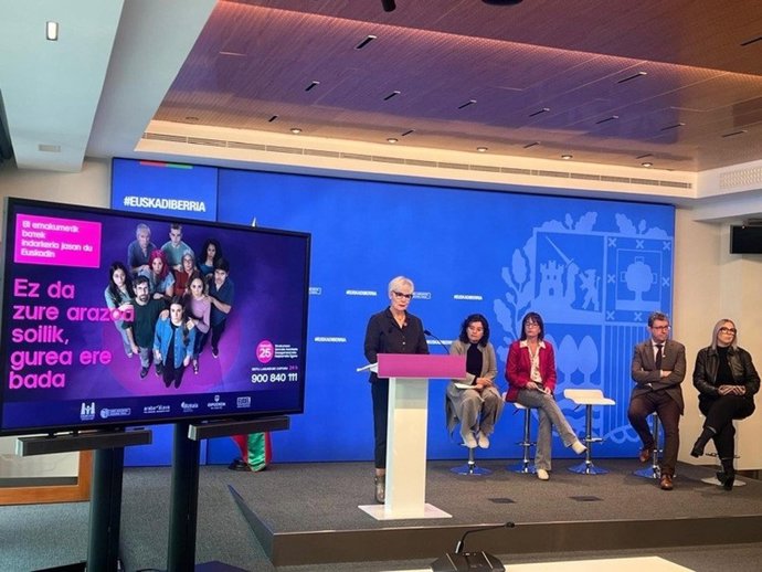 Presentación de la camapaña de Emakunde
