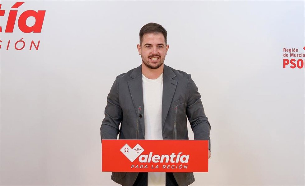 El diputado socialista en la Asamblea Regional, Miguel Ortega