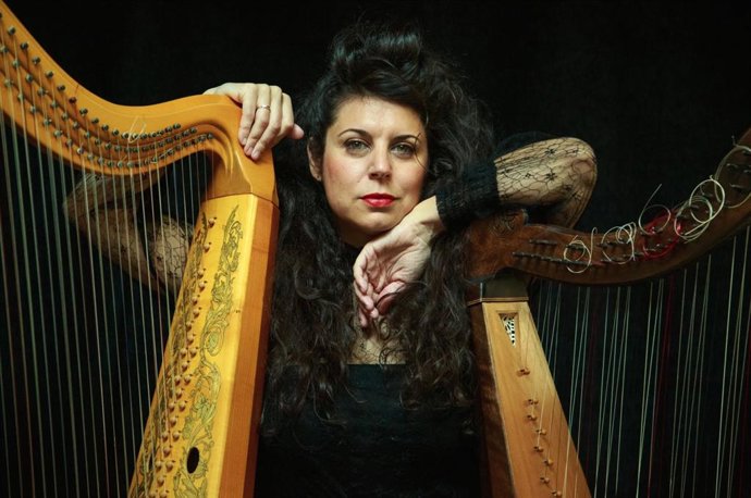 La arpista Sara Águeda