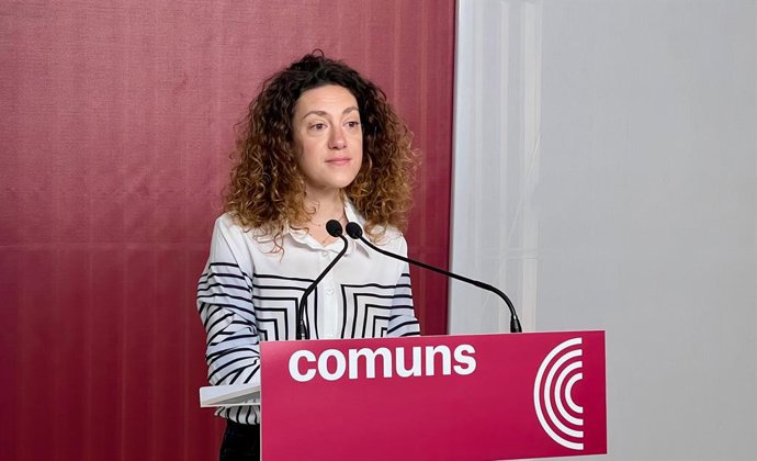 La portaveu dels Comuns i diputada en el Congrés, Aina Vidal